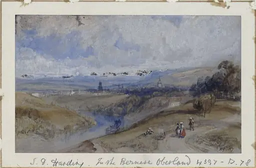 View in the Bernese Oberland, by Duffield