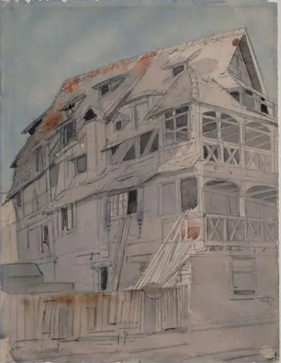The Old Tannery, Strasbourg, by Dugald Sutherland MacColl