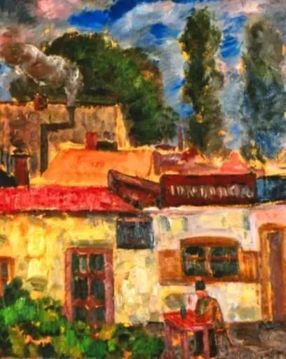 Case primăvara, by Dumitru Ghiață