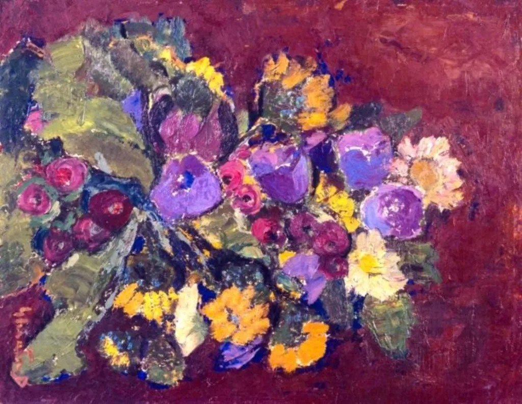Flori (Sinaia, 1965), by Dumitru Ghiață, unspecified, 1965