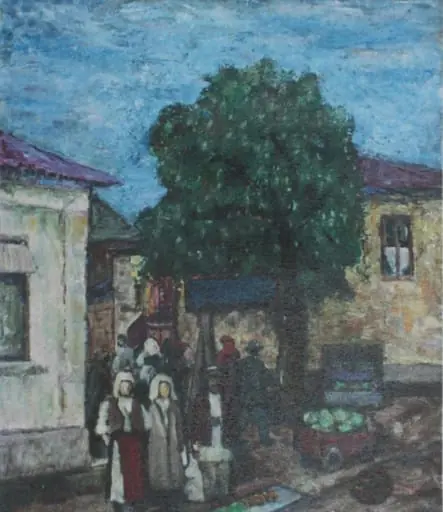 Târg la Târgul Jiu, by Dumitru Ghiață