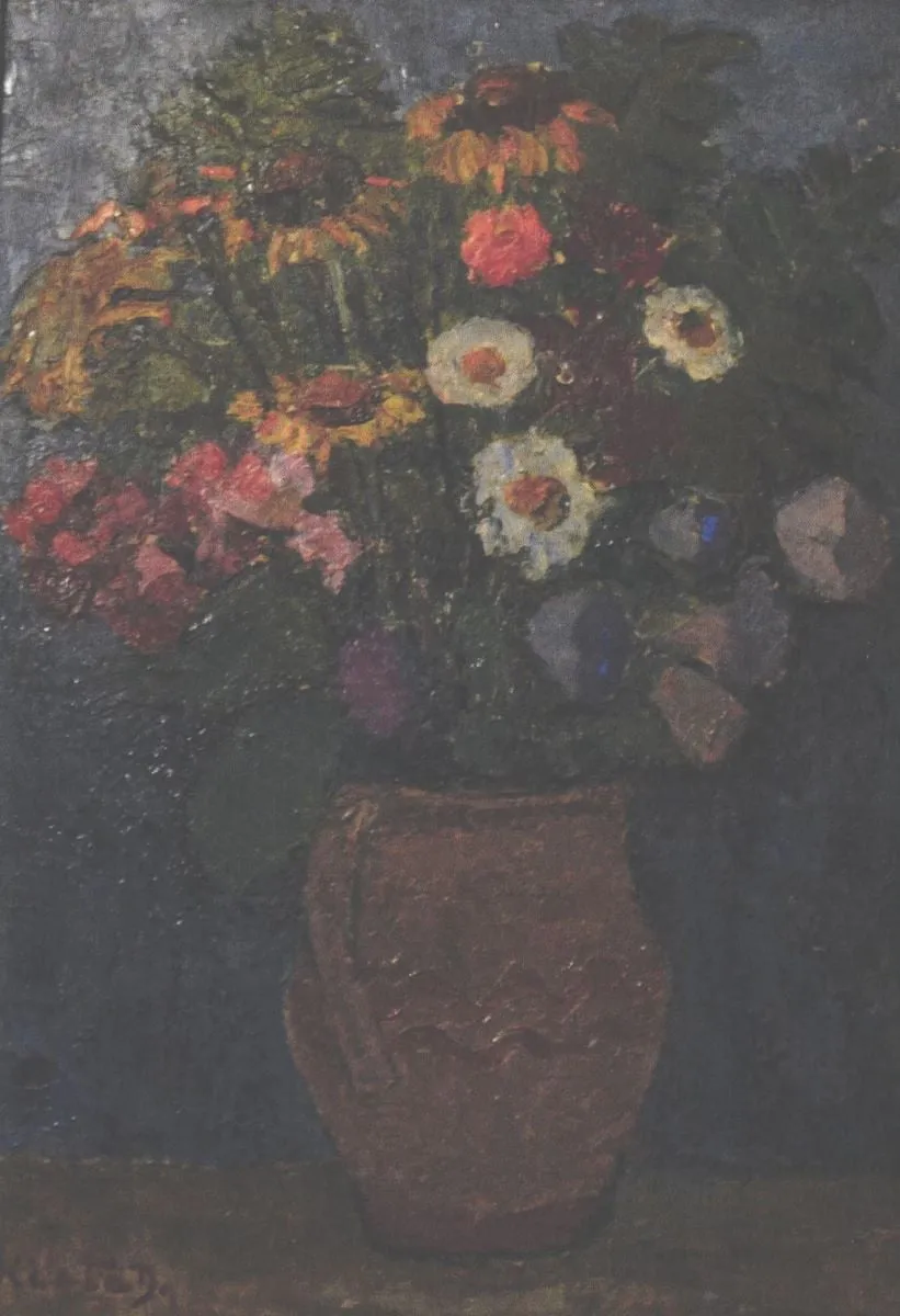 Ulcică cu flori, by Dumitru Ghiață, unspecified