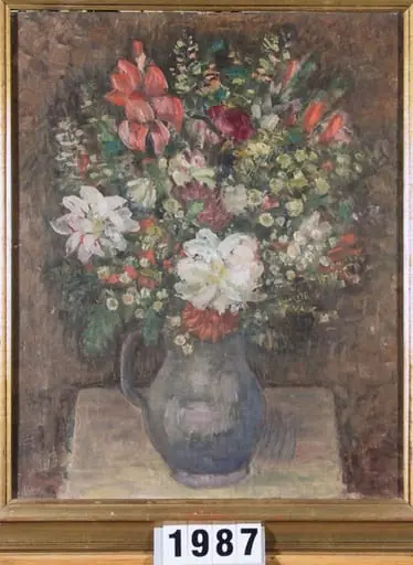 Vas cu flori, by Dumitru Ghiață