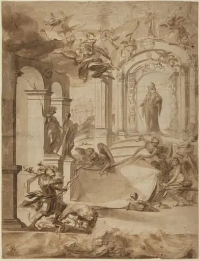 Allegory in Honor of a Gentleman, by Dutch 17th Century