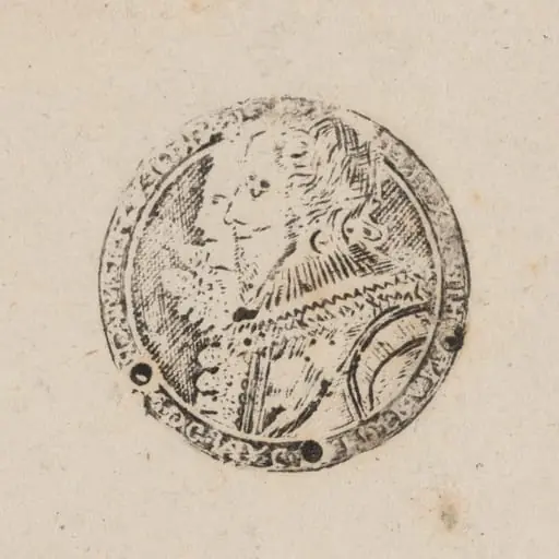 Charles I and Henrietta Maria Facing to the Left [right half], by Dutch 17th Century