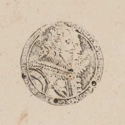 Charles I and Henrietta Maria Facing to the Right [left half], by Dutch 17th Century