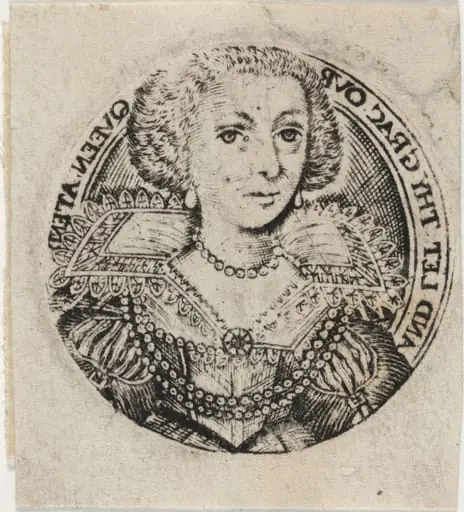 Henrietta Maria, by Dutch 17th Century