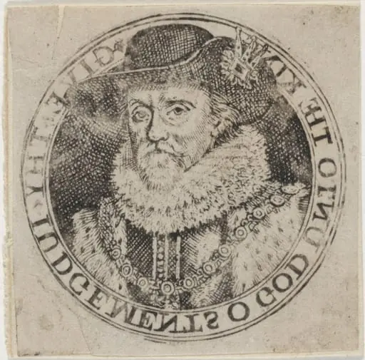 James I, King of England, by Dutch 17th Century