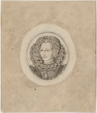 Princess Elizabeth, Queen of Bohemia (?), by Dutch 17th Century