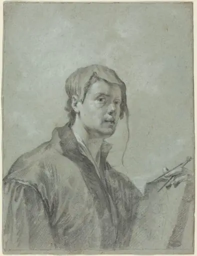 Self Portrait of Willem Drost, by Dutch 17th Century