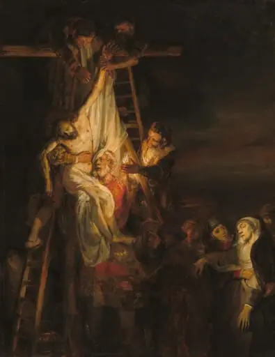 The Descent from the Cross, by Dutch 17th Century, 1651