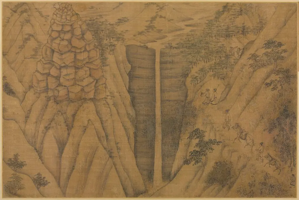 Dwelling in the Longmian ("Sleeping Dragon") Mountains, 1200