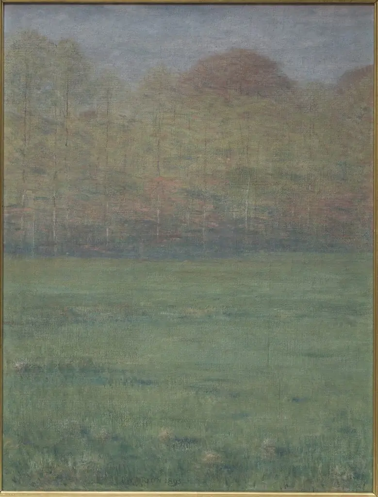 Autumn, by Dwight William Tryon