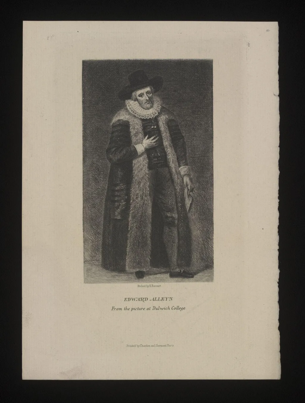 H Beard Print Collection, by E. Bocourt, 1850