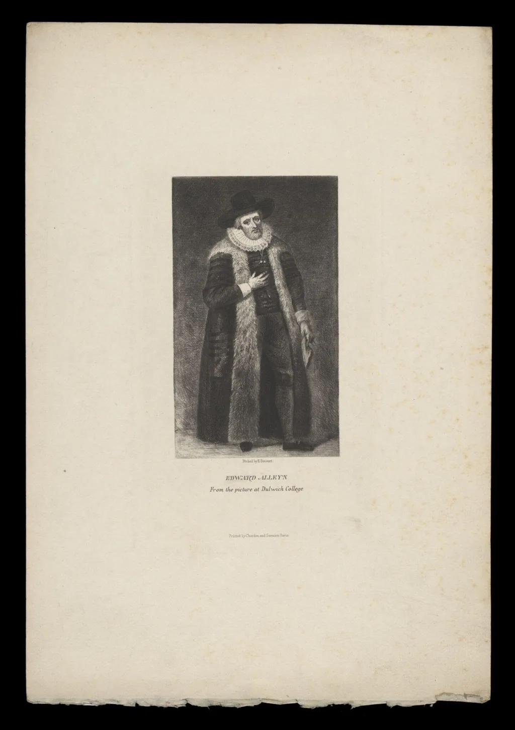 H Beard Print Collection, by E. Bocourt, 1792