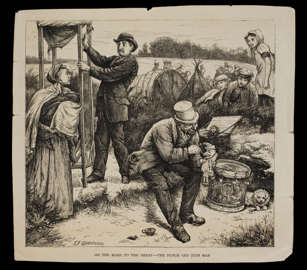 George Speaight Punch & Judy Collection, by E.F. Brewtnall, 1870