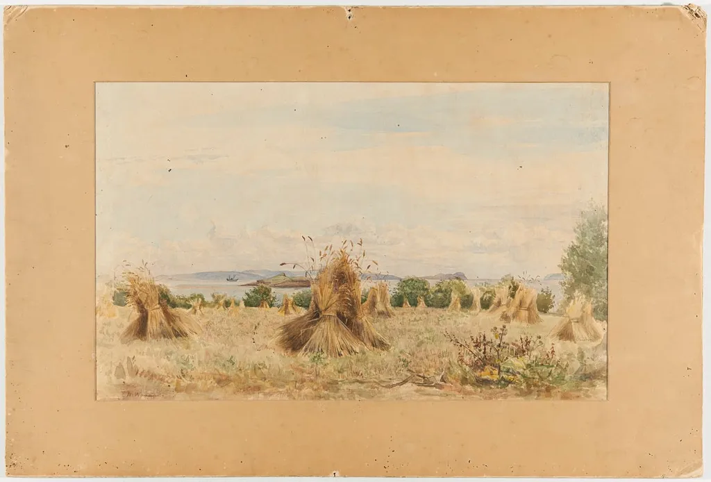 taideteos, by E. M. Wards, unspecified