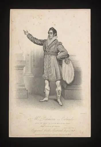 Mr Pearman as Orlando, by E. W. Thomson