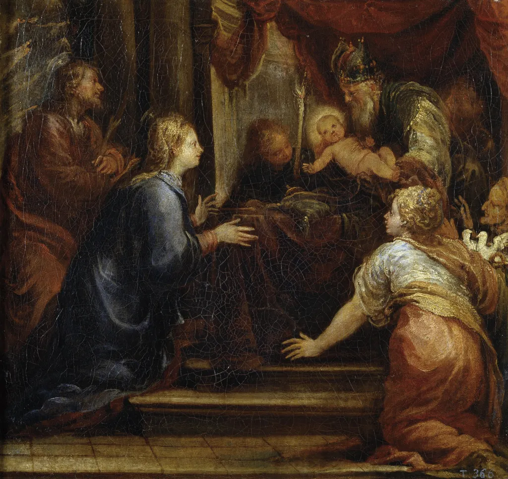 The Presentation of Jesus in the Temple, by Francisco Rizi, oil, 1670