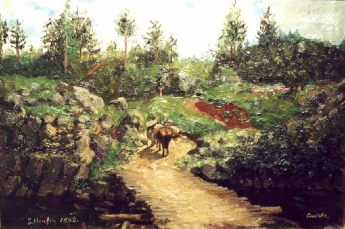 Oltul, detail