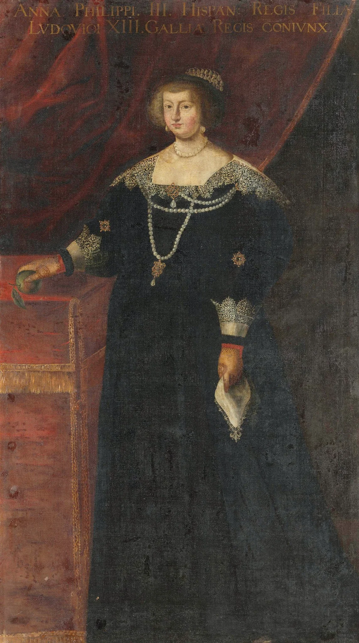 Anna von Österreich (1601-1666), detail