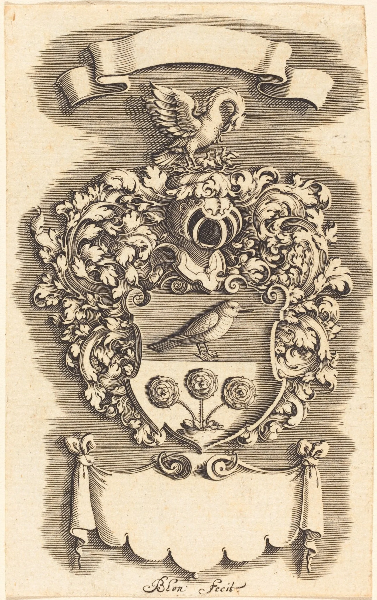 Crest, detail