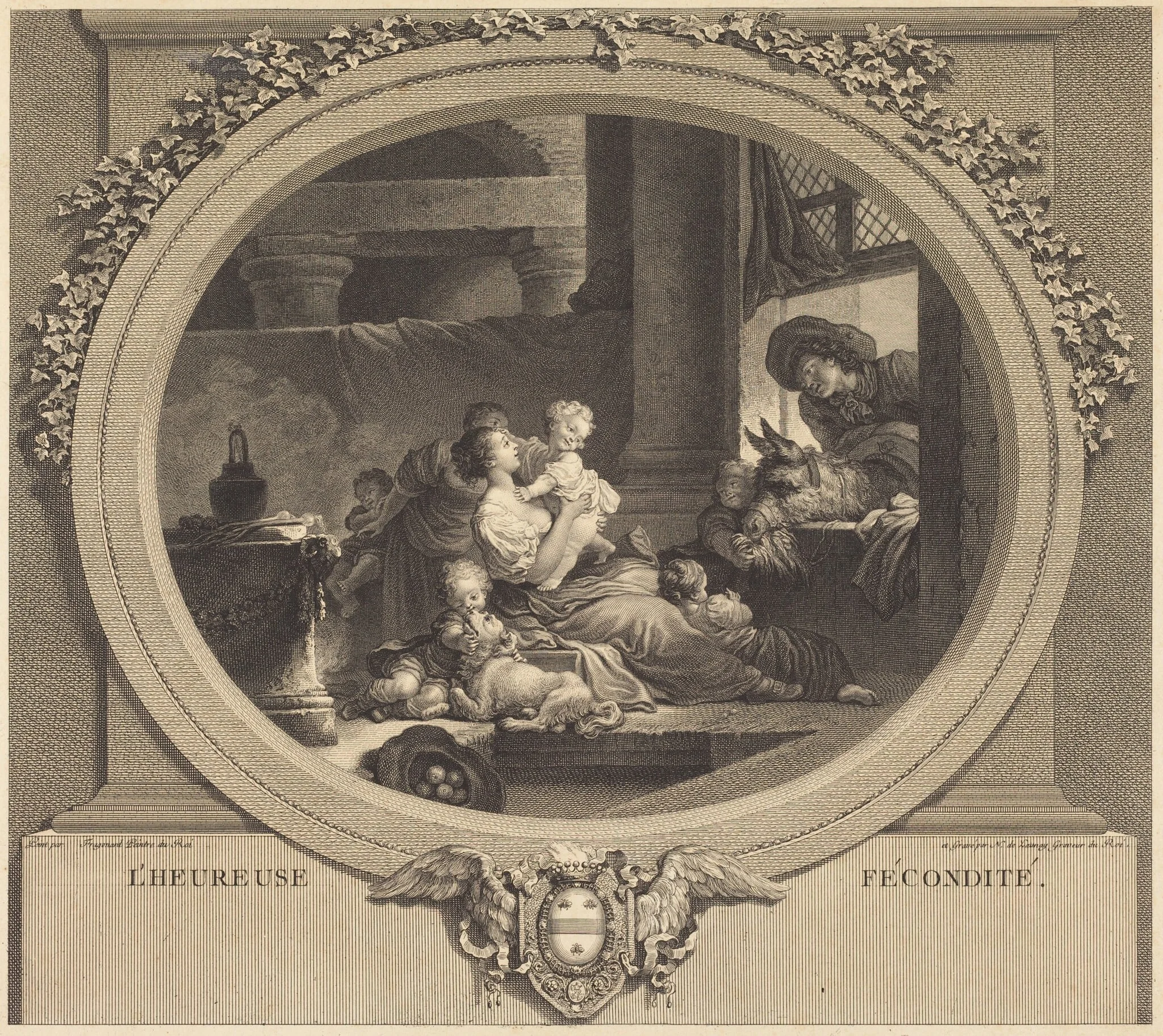 L'heureuse fécondité, detail