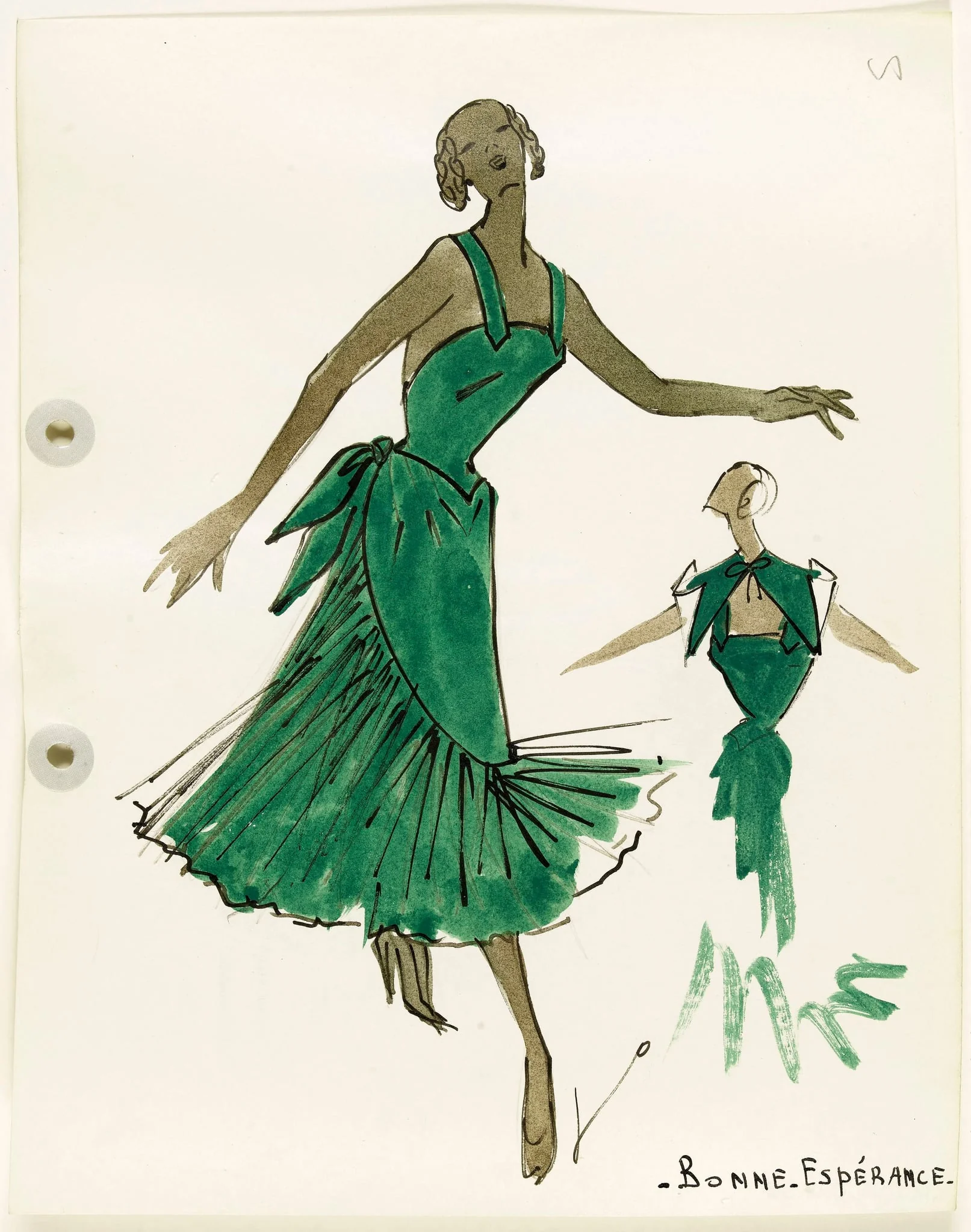 'Bonne espérance', detail