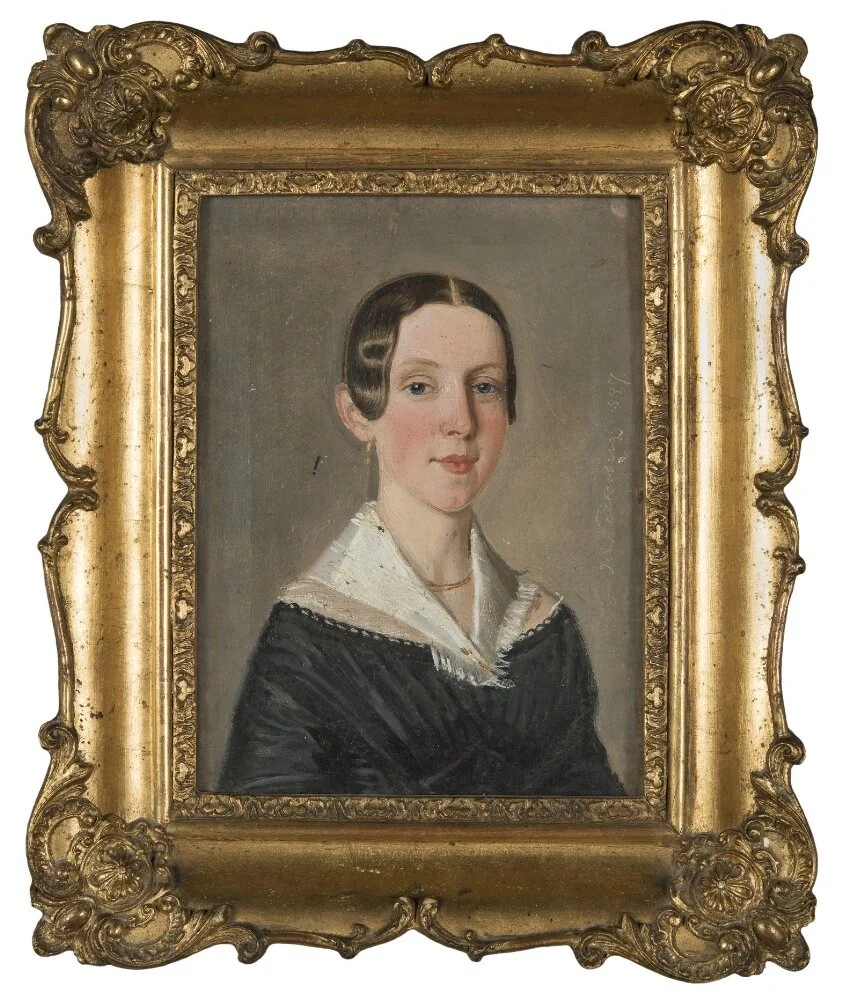 Elise Ljungman, m. Paint Manufacturer and the Director of an Orphanage Signeul in Uddevalla, detail