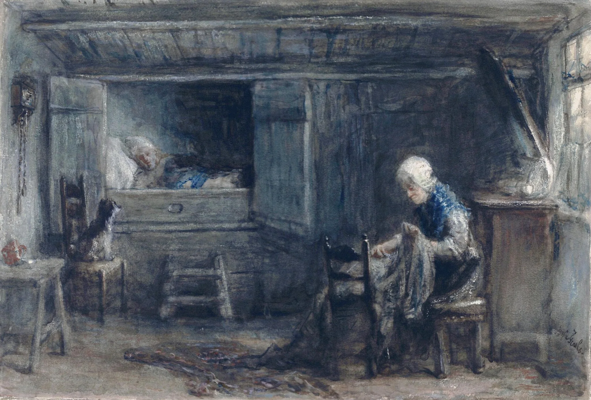 Worn Out, detail