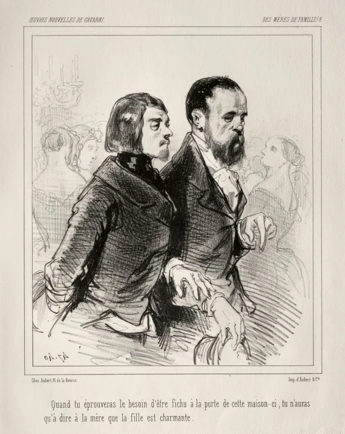 Des Mères de Famille!, detail