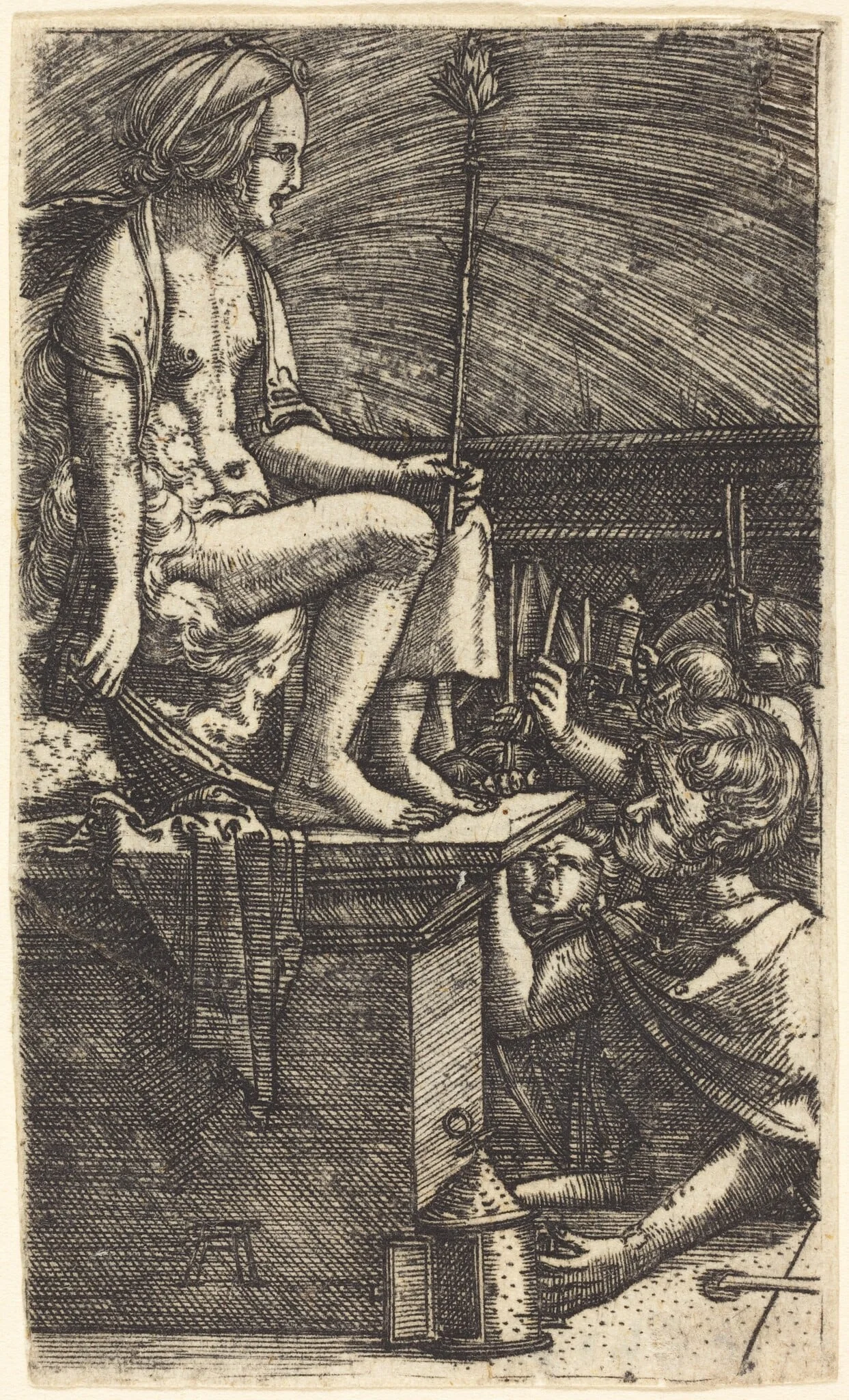 The Revenge of the Sorcerer Virgil, detail