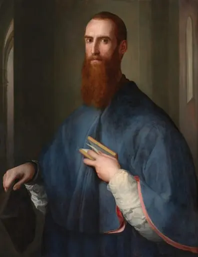 Monsignor della Casa, by Pontormo, oil, 1542