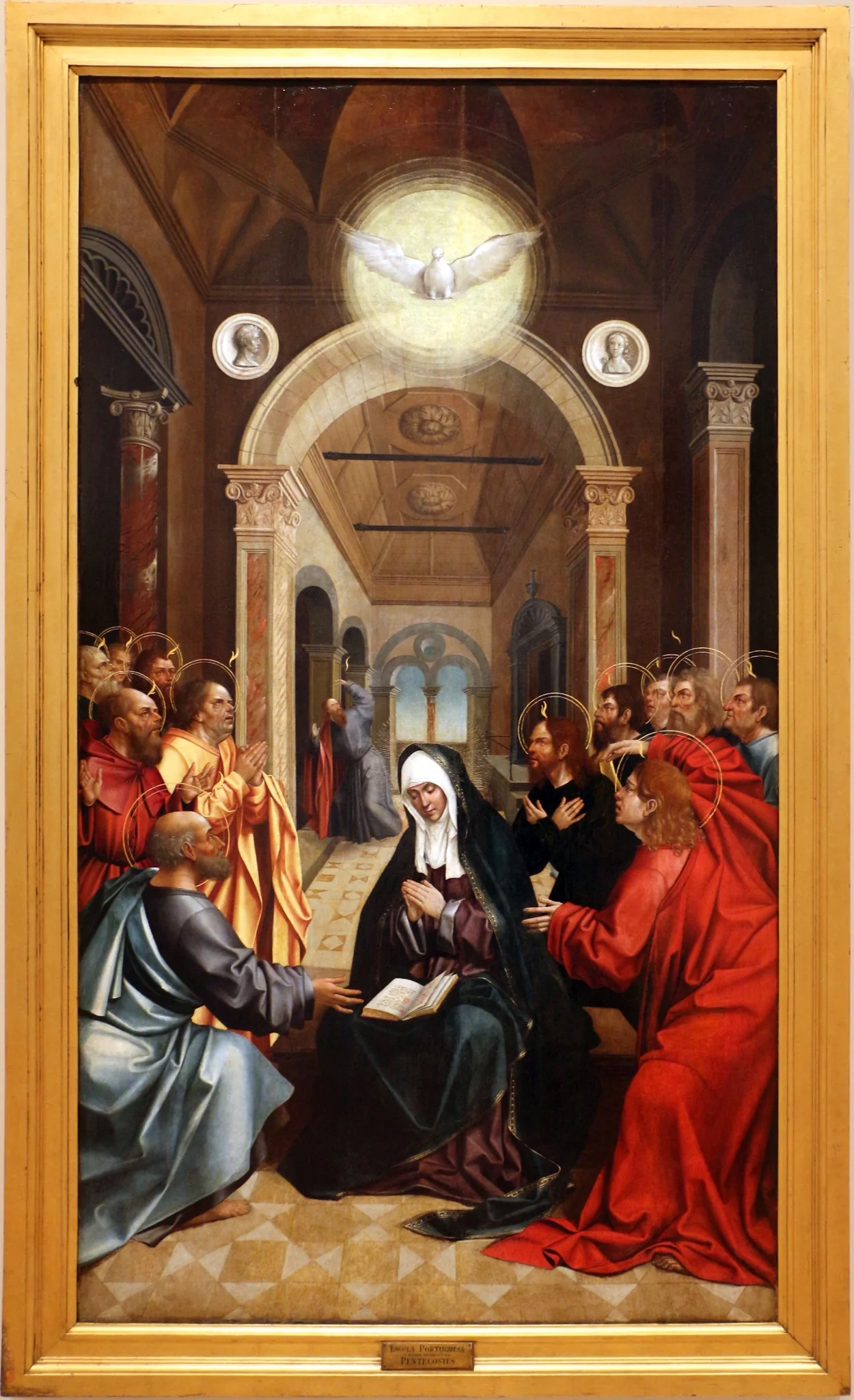 Pentecost, detail