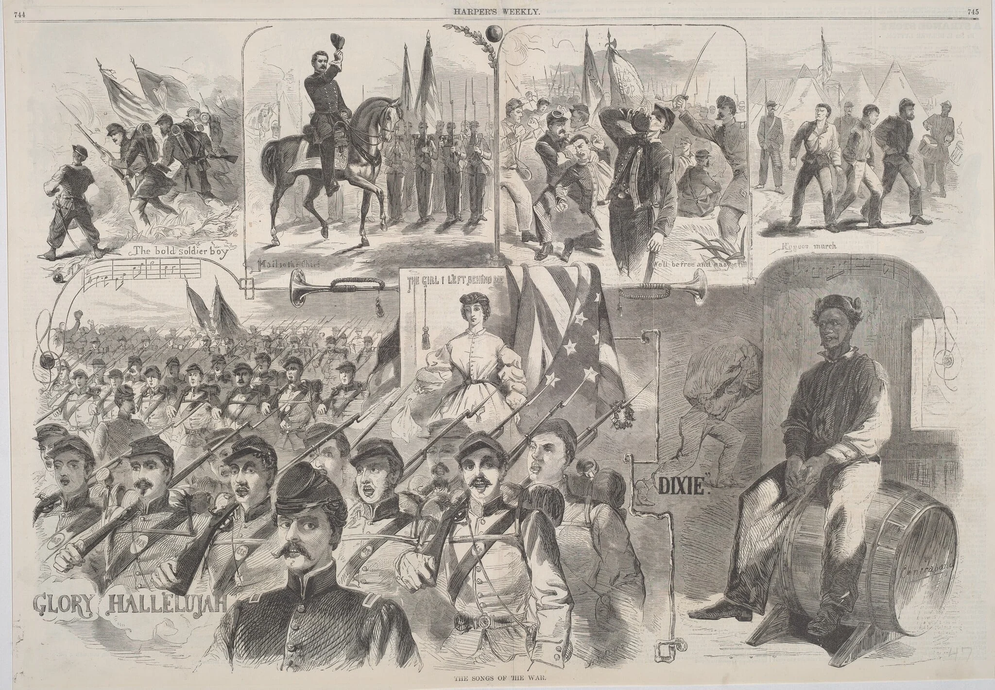 The Songs of War, detail