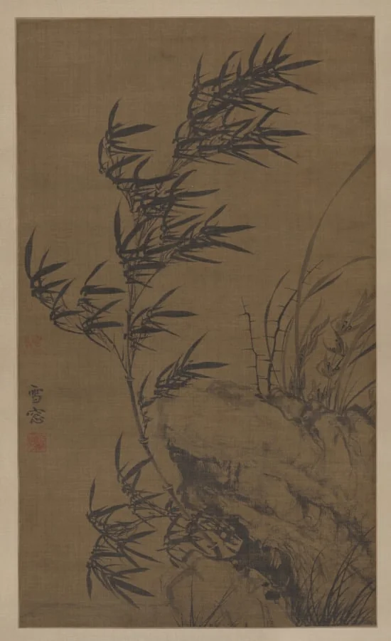 Bamboo in the Wind, detail