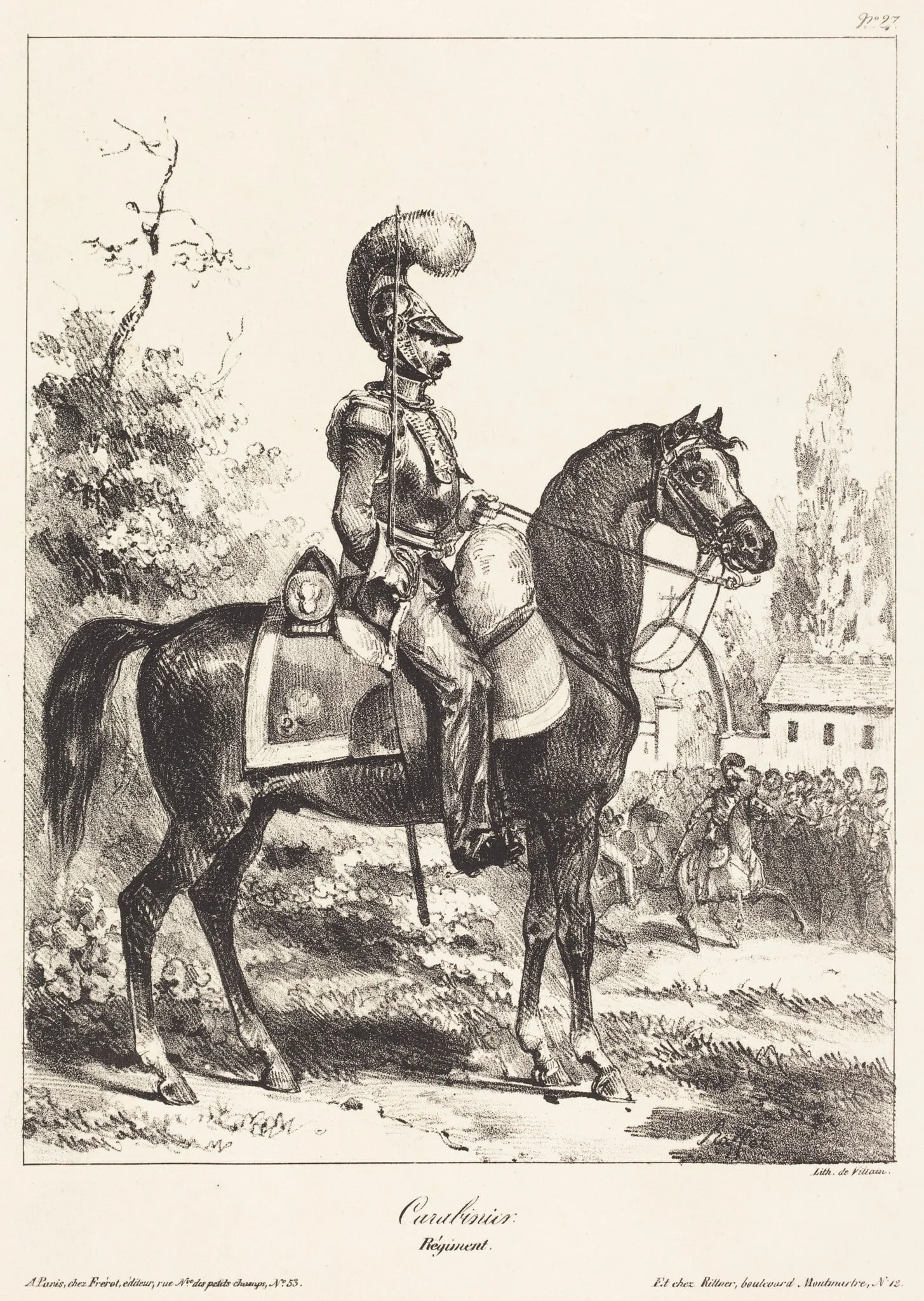 Carabinier, detail