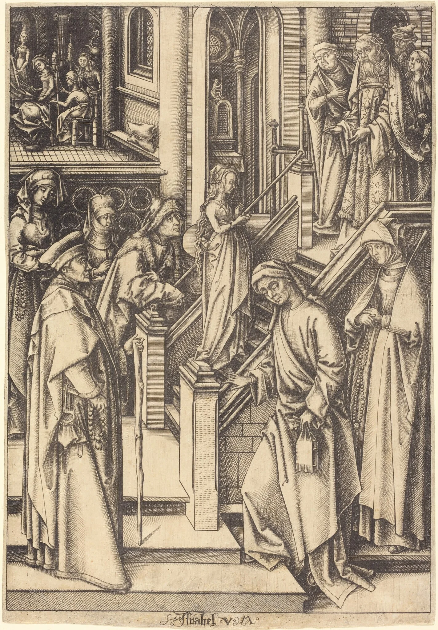 The Presentation of the Virgin, detail
