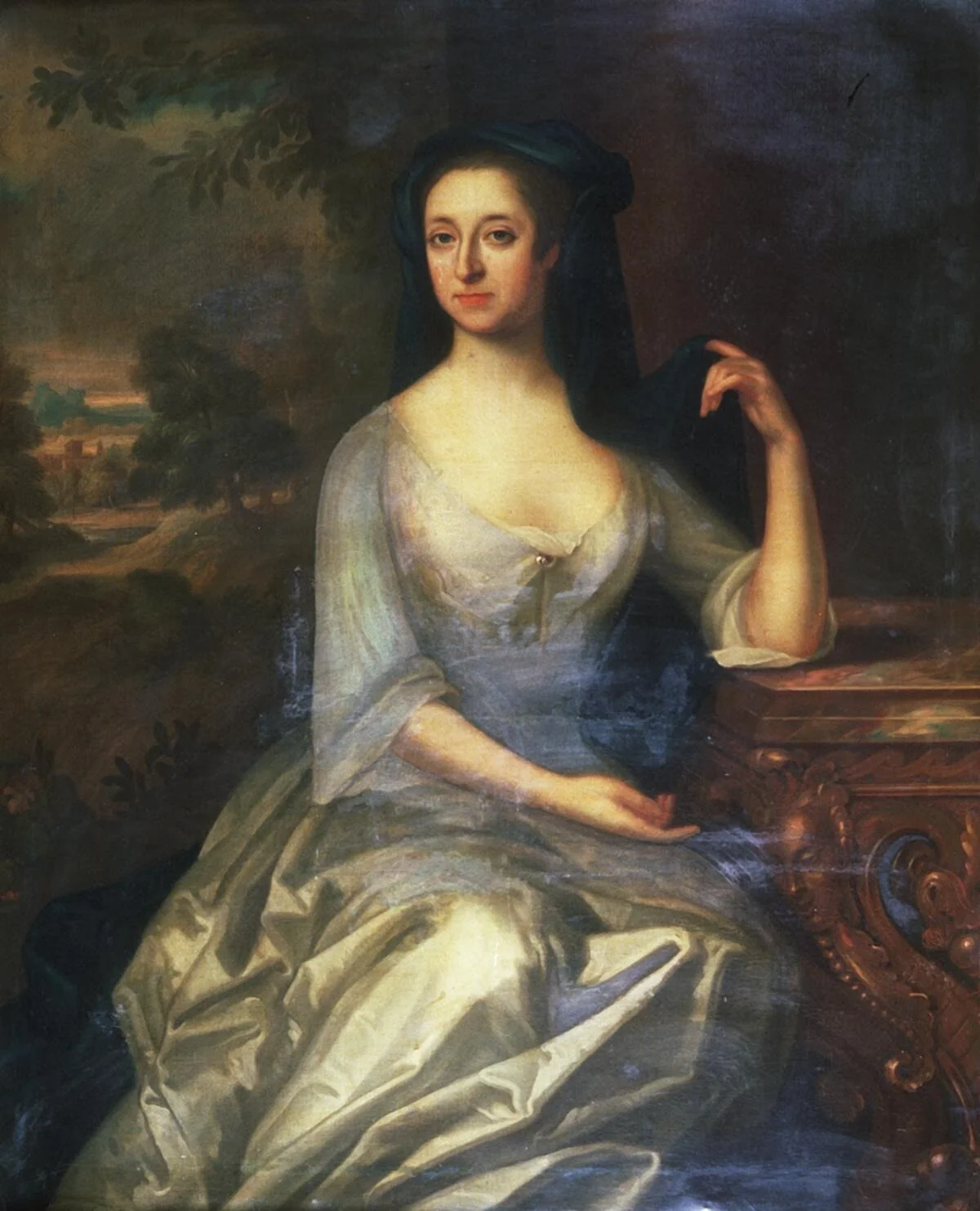 Mrs Edward Lloyd, detail