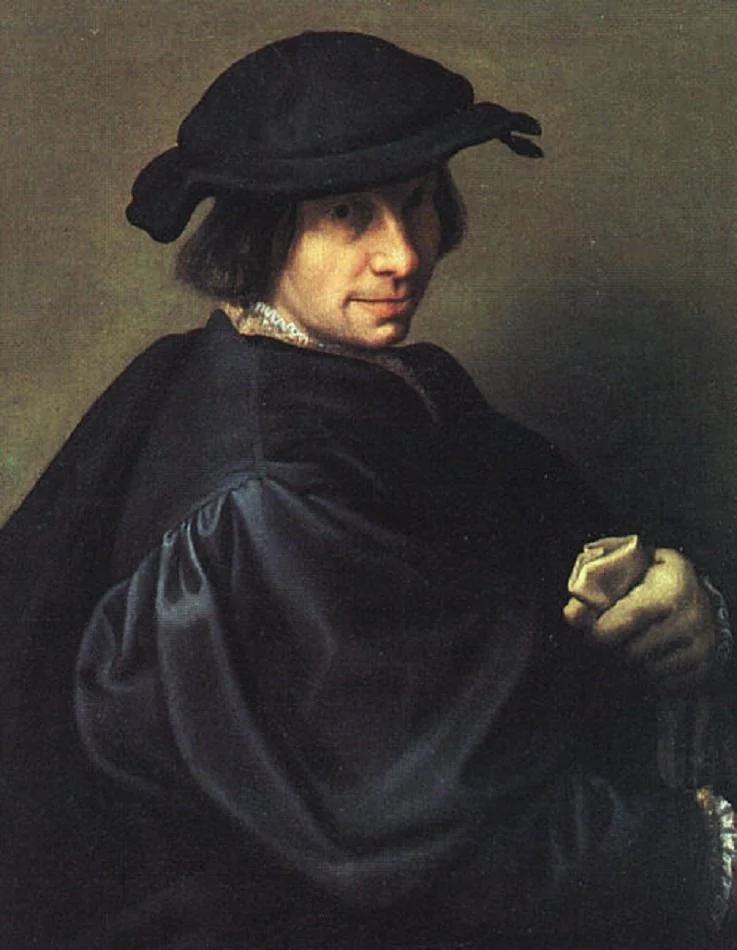Portrait of Galeazzo Campi, the Artist's Father, detail