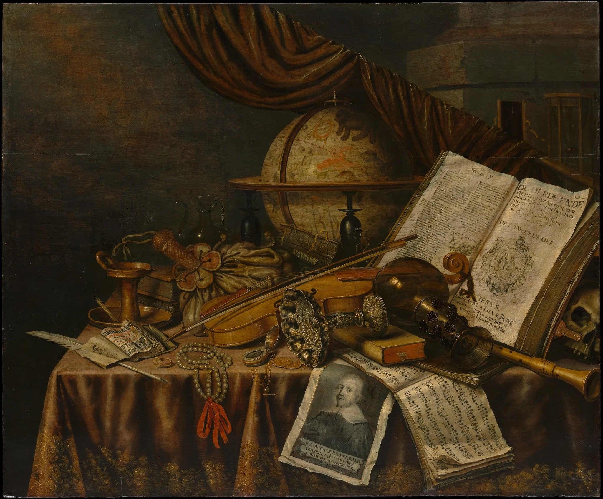 Vanitas Still Life, detail