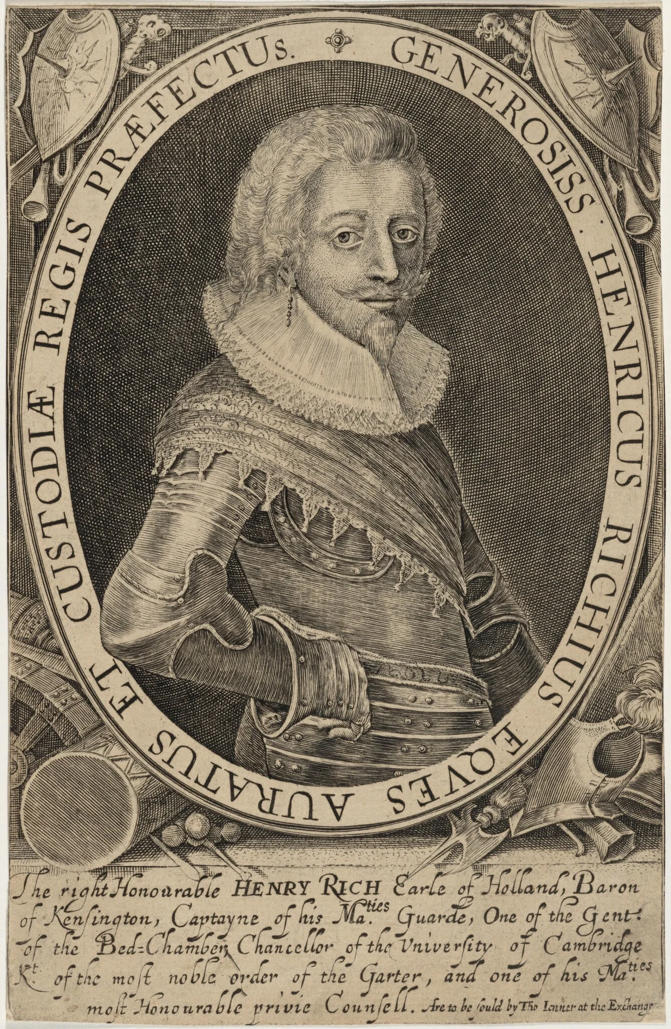 Henry Rich, First Earl of Holland, detail