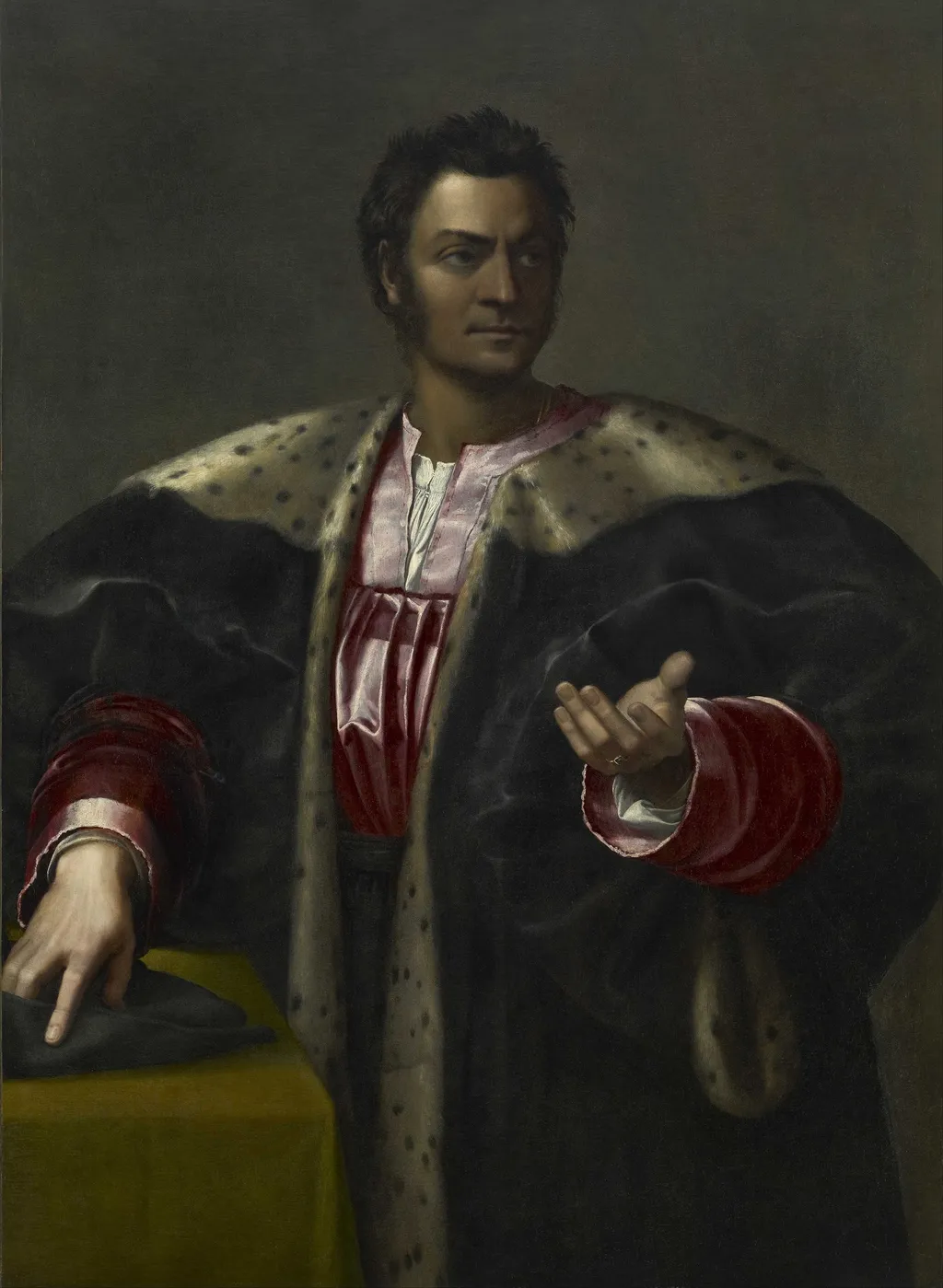 Anton Francesco degli Albizzi, by Sebastiano del Piombo, oil, 1525