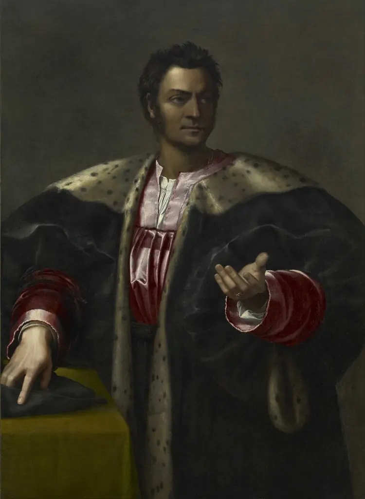 Anton Francesco degli Albizzi, by Sebastiano del Piombo, oil, 1525