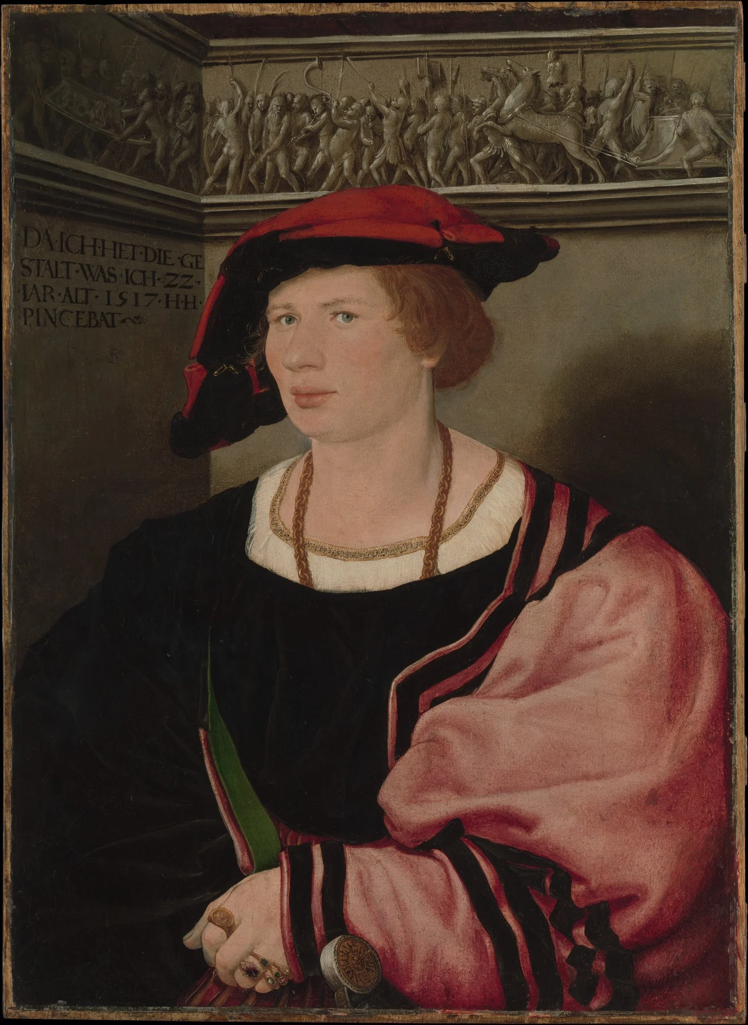 Benedikt von Hertenstein (born about 1495, died 1522), detail