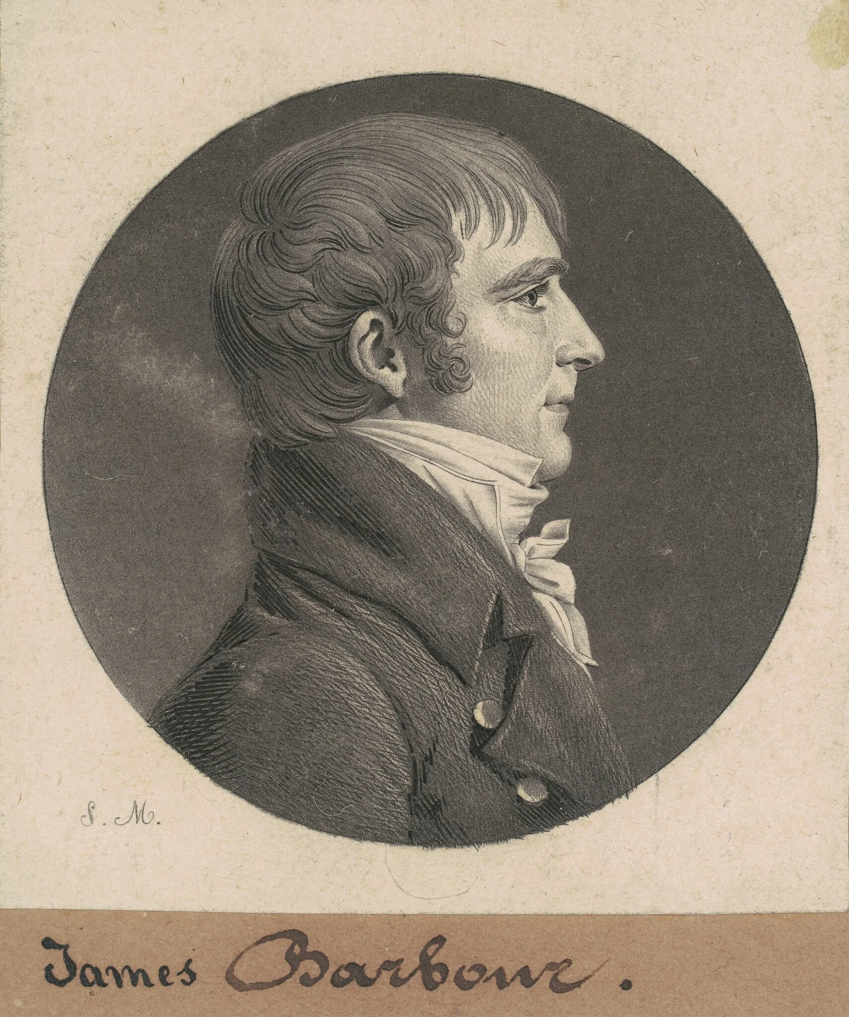 James Barbour, detail