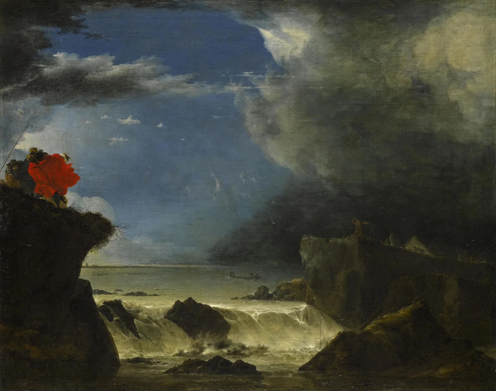 The Breach of the Sint Anthonisdijk on the Night of 5–6 March 1651, detail