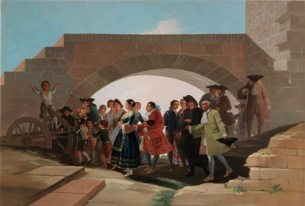 The wedding, by Francisco Goya, oil, 1796
