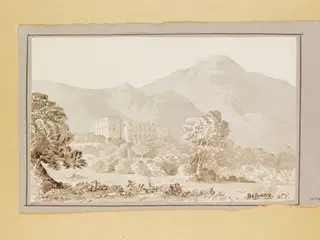 Belpaese, by William P., watercolor, 1830