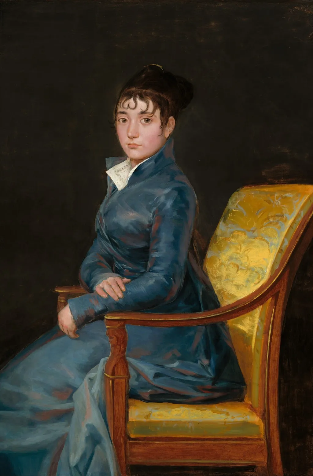Thérèse Louise de Sureda, by Francisco de Goya, oil, 1804
